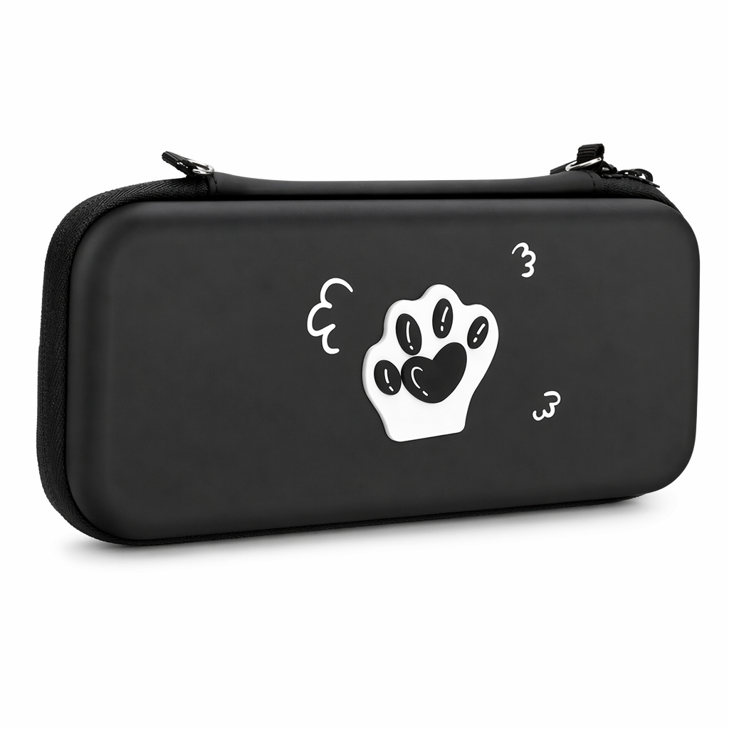Cat Paw Nintendo Switch Case Black