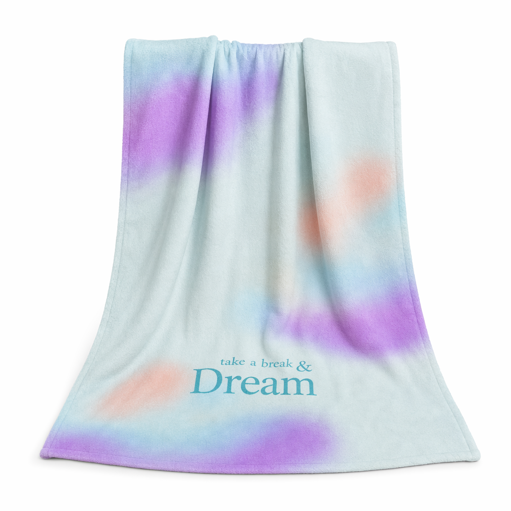 Vibrant Sky Plush Blanket Throw Default
