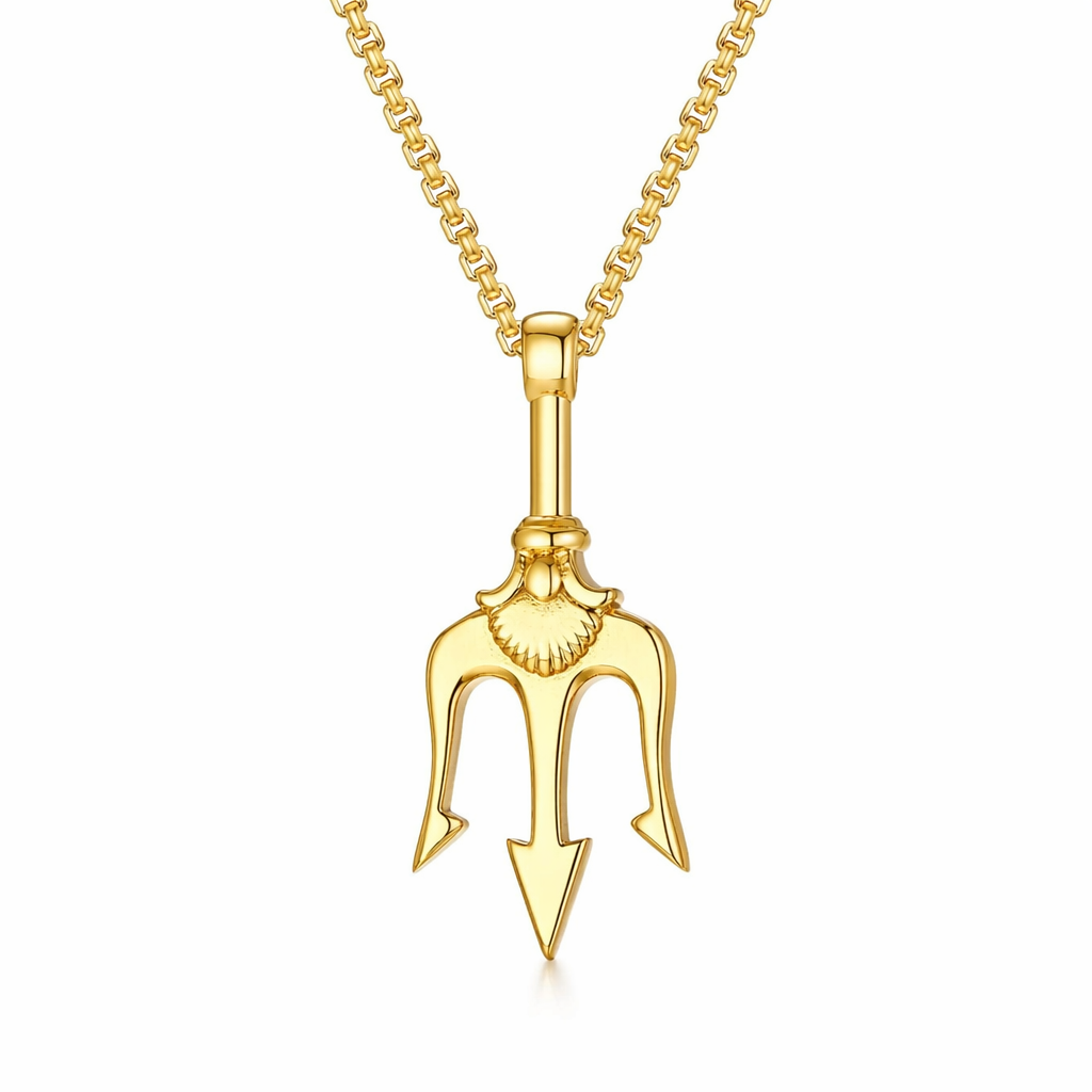 Trident Necklace - Sea King Edition Gold