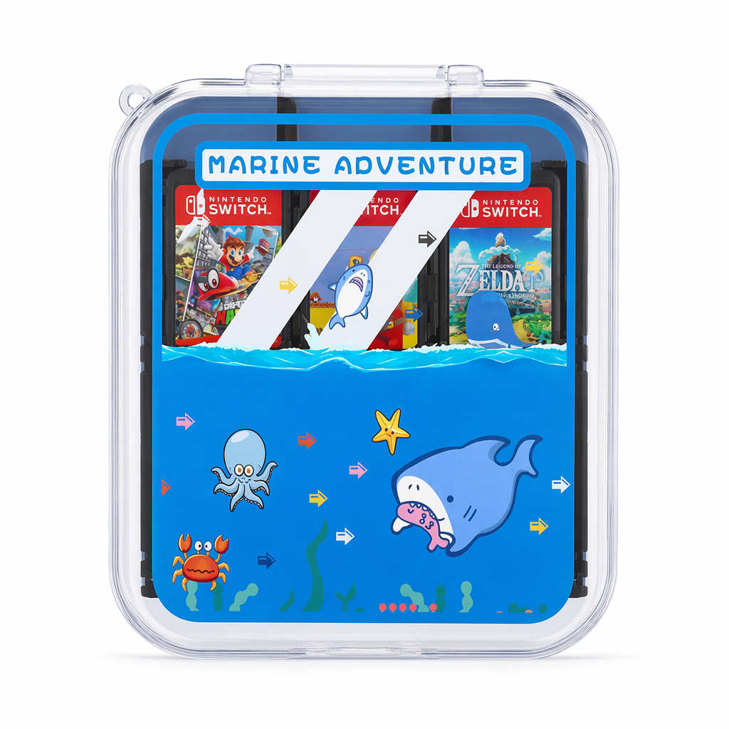 Transparent Switch Game Card Holder J