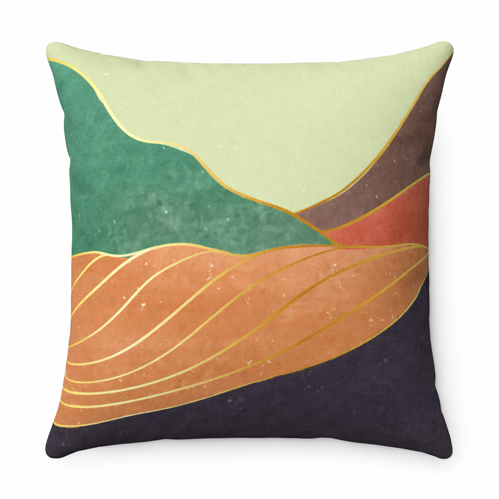 Serene Summit Square Cushion - 4 Dimensions Default