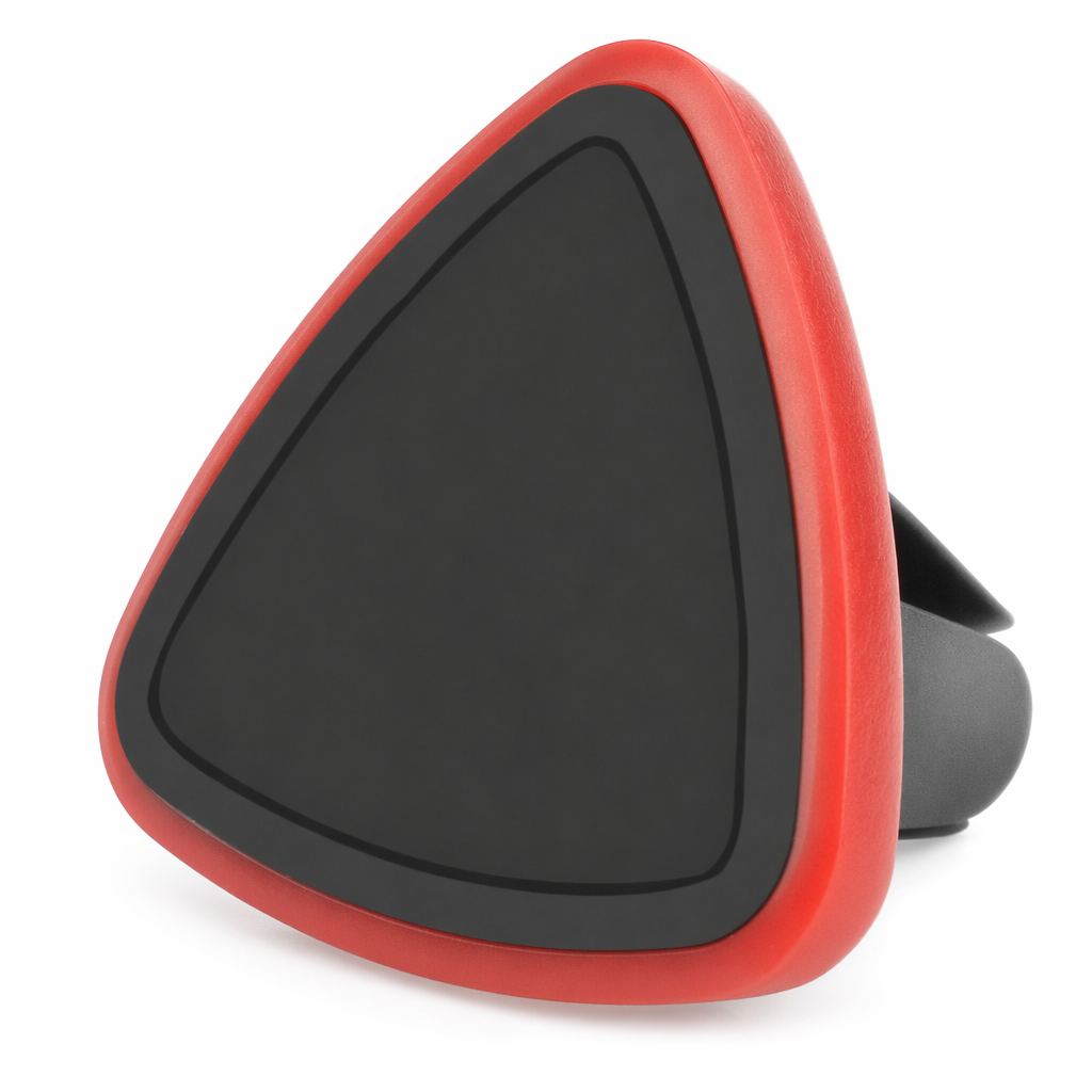 Mobile Phone Holder for Vehicle Air Vent Clip Red