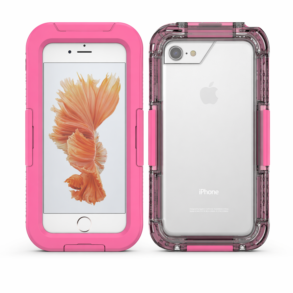Water-Resistant Durable Protective Cover for iPhone 7, 7 Plus, 8, 8 Plus Pink