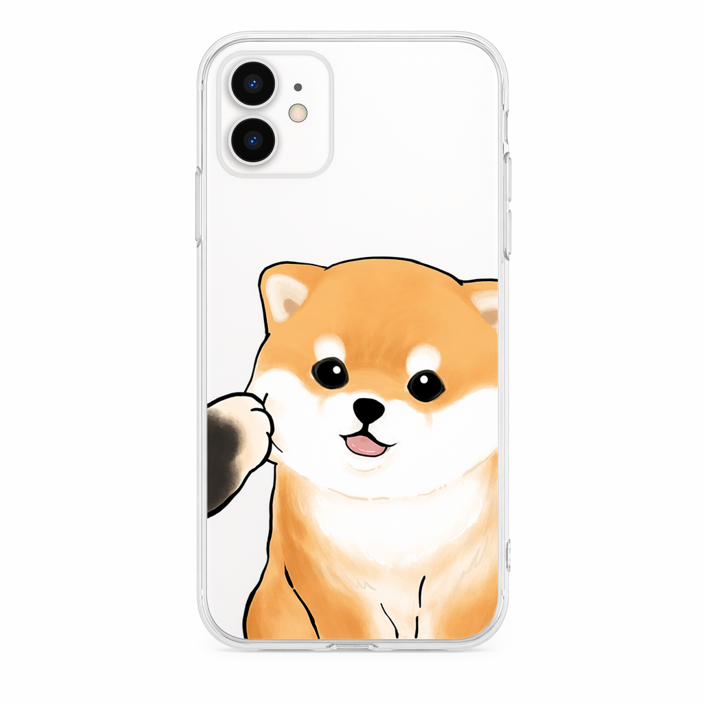 Cute Dog Couple Phone Case with Protection B