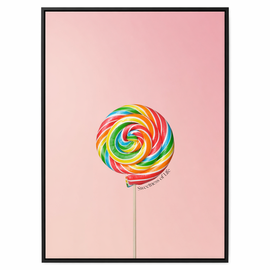 Poster Celebrating the Joy of Life's Lollipops Default