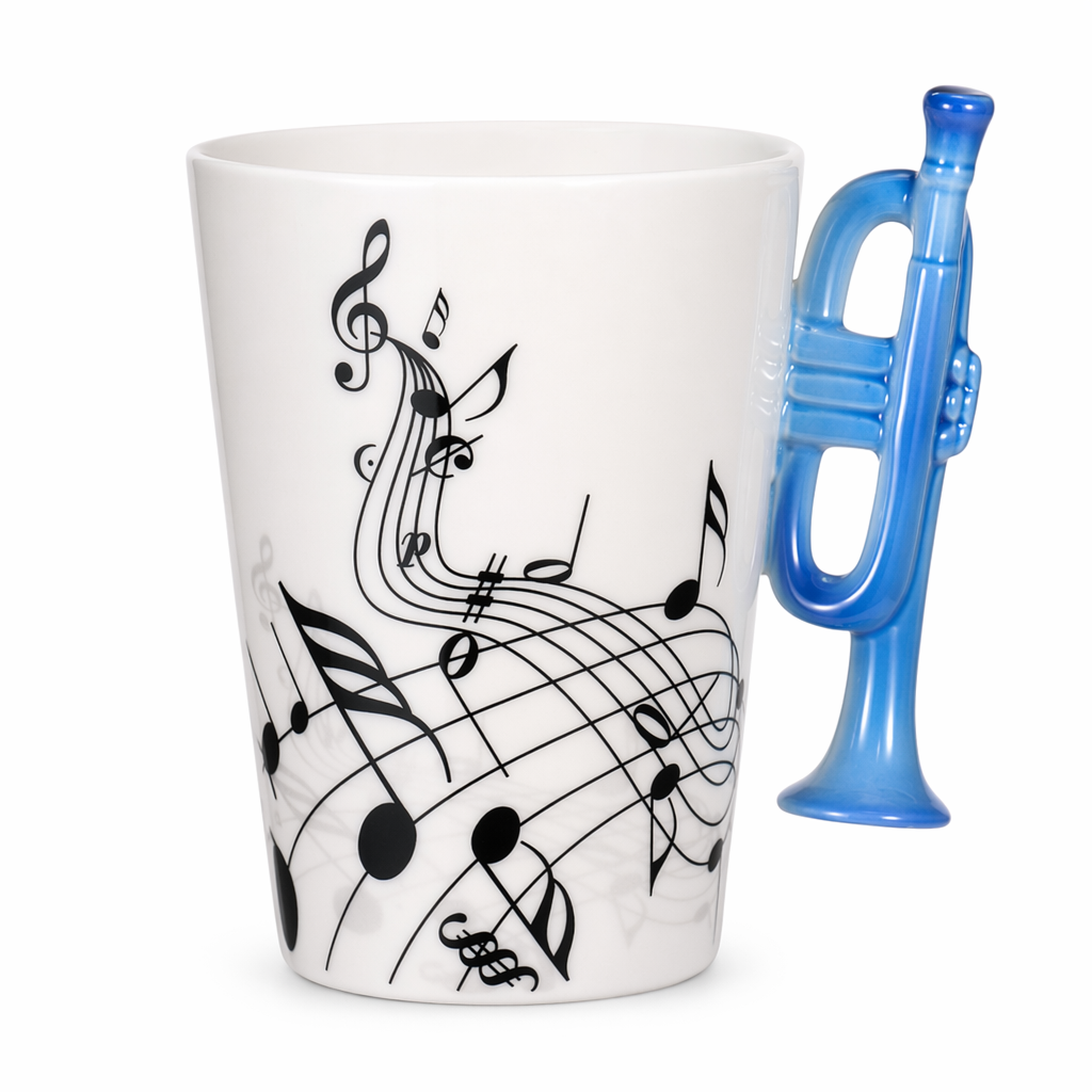 Musical Creativity Mug: Embrace the Harmony of Instruments and Notes 5