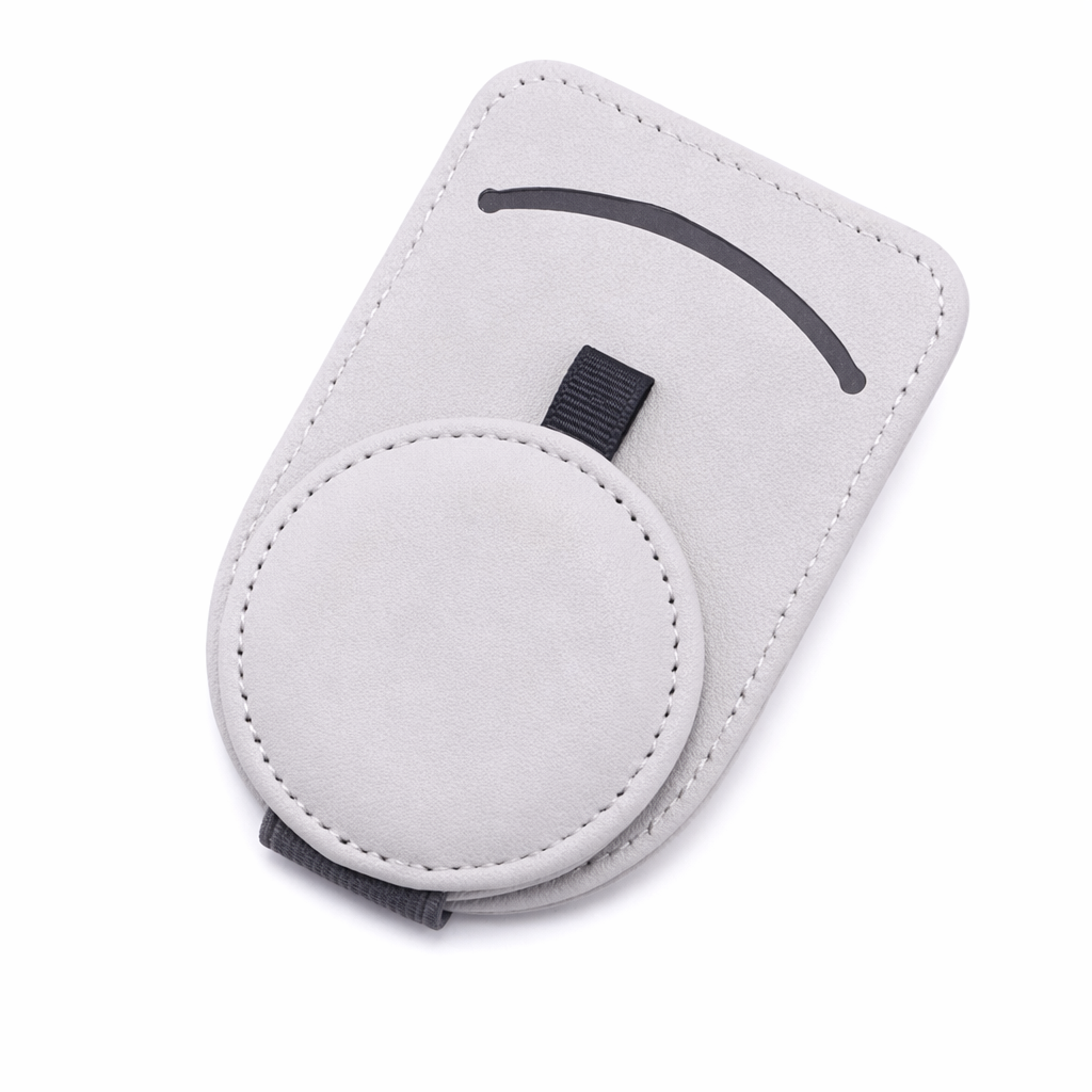 Car Ticket Holder and Shades Gray