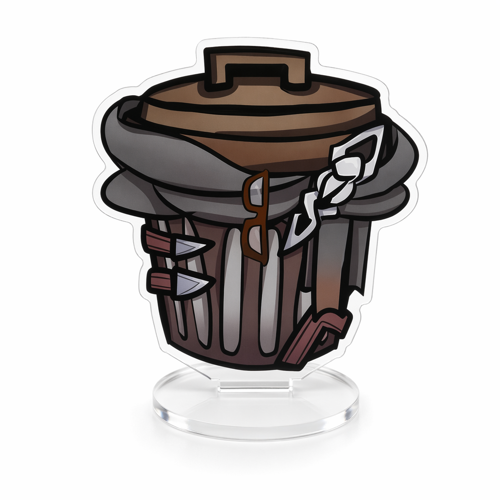 Honkai Star Rail Trash Can Standee Welt