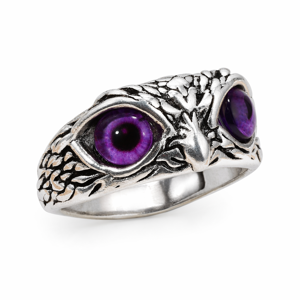 Eye-Emblazoned Claw Ring 10