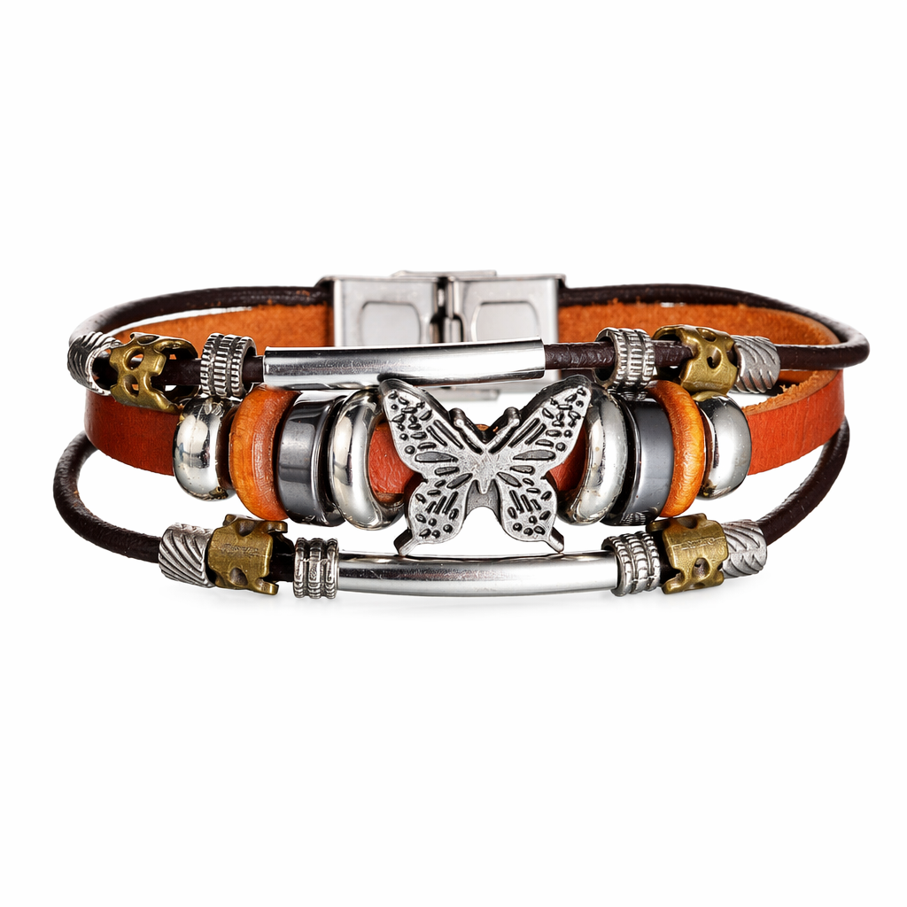 Gothic Layered Bracelet for Men S99B36