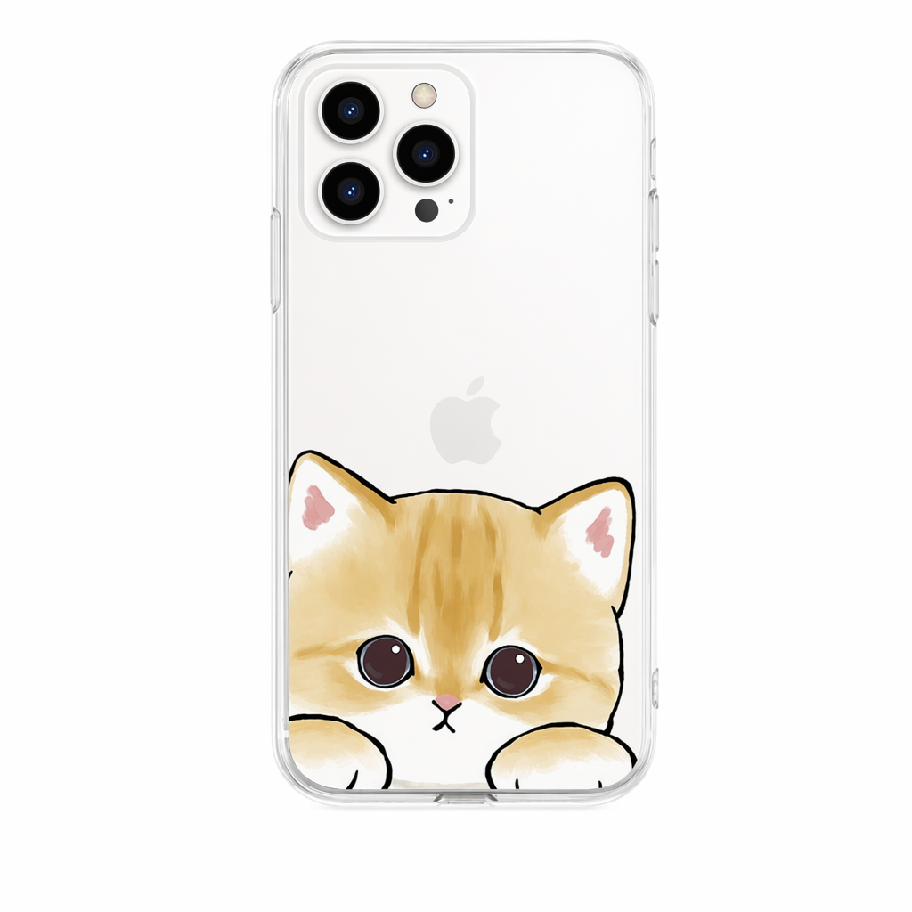 Cute Cat iPhone Case with Protection B