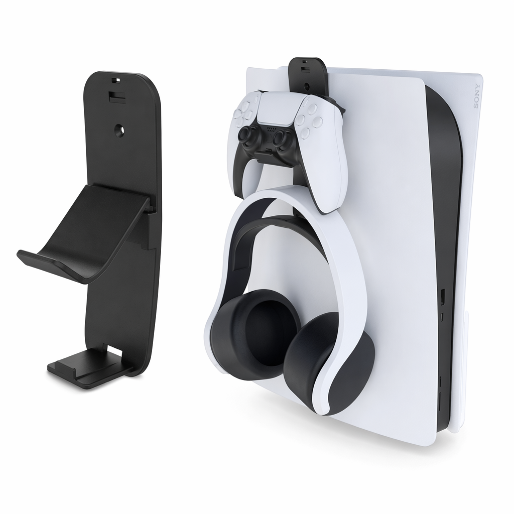 Controller Wall Mount Stand: Organized, Durable, Easy White