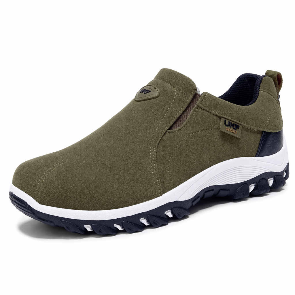 Casual Footwear for Men's Everyday Strolls Army Green