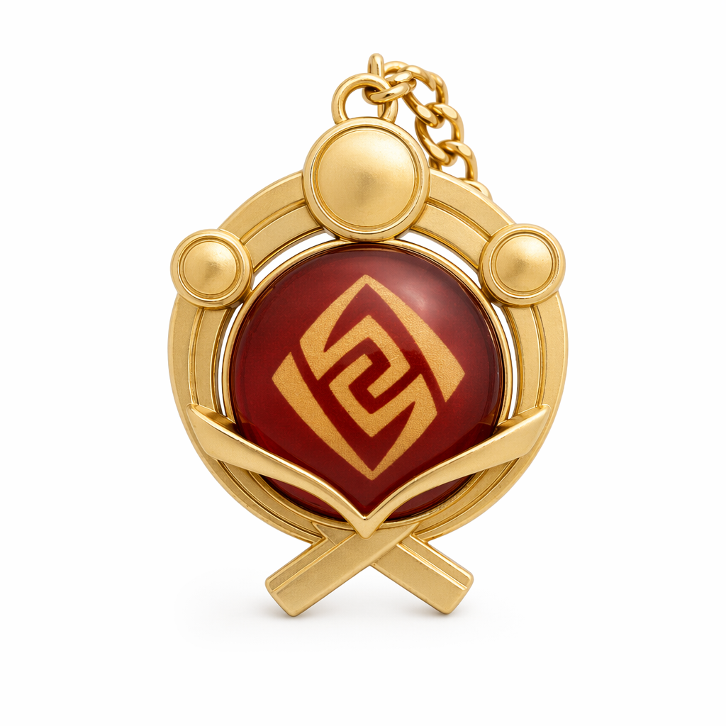 Genshin Impact Inazuma Vision Keychain Geo