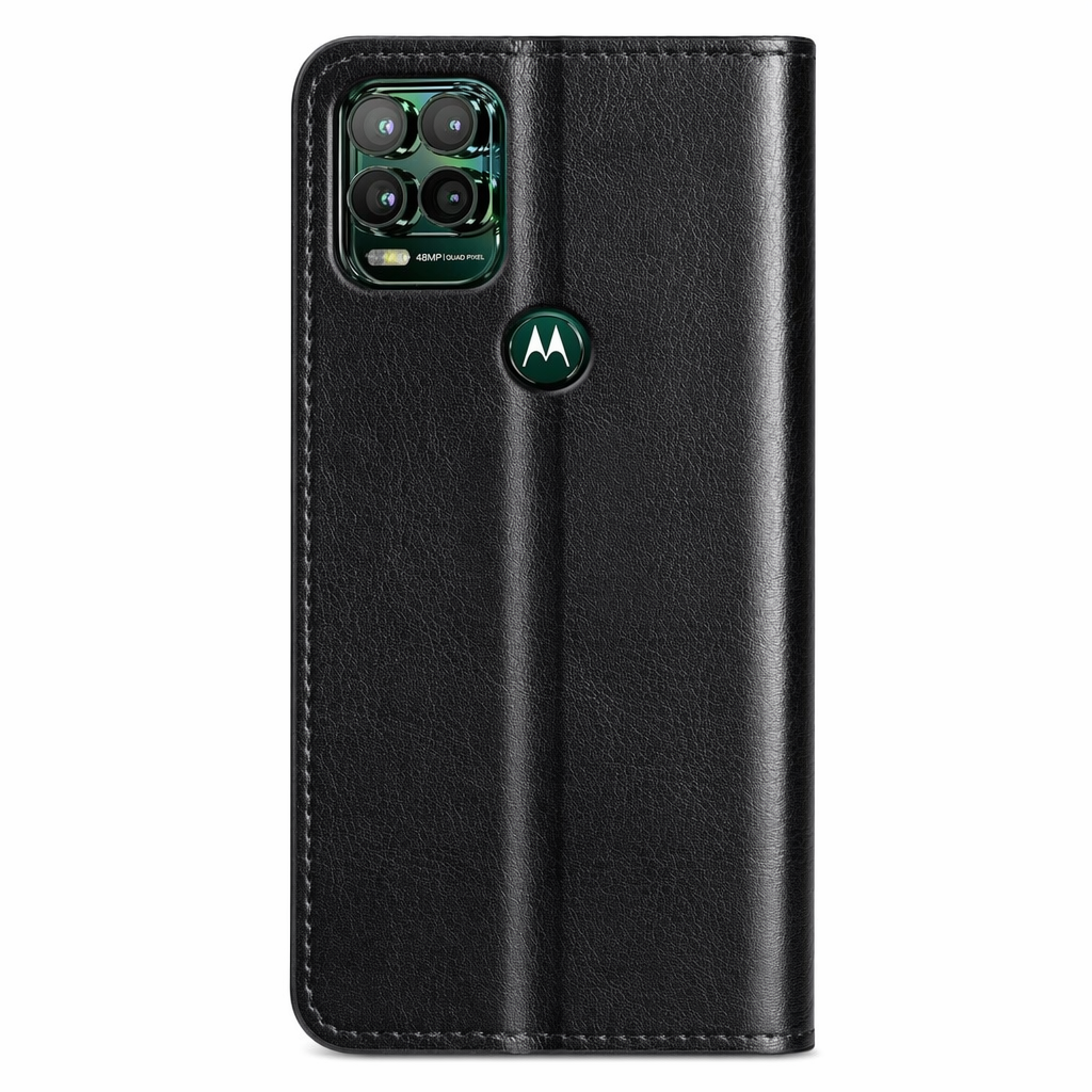 Motorola Moto G Stylus Leather Wallet Case: Retain the Essential Essence of the Product while Offering a Distinctive Twist Black