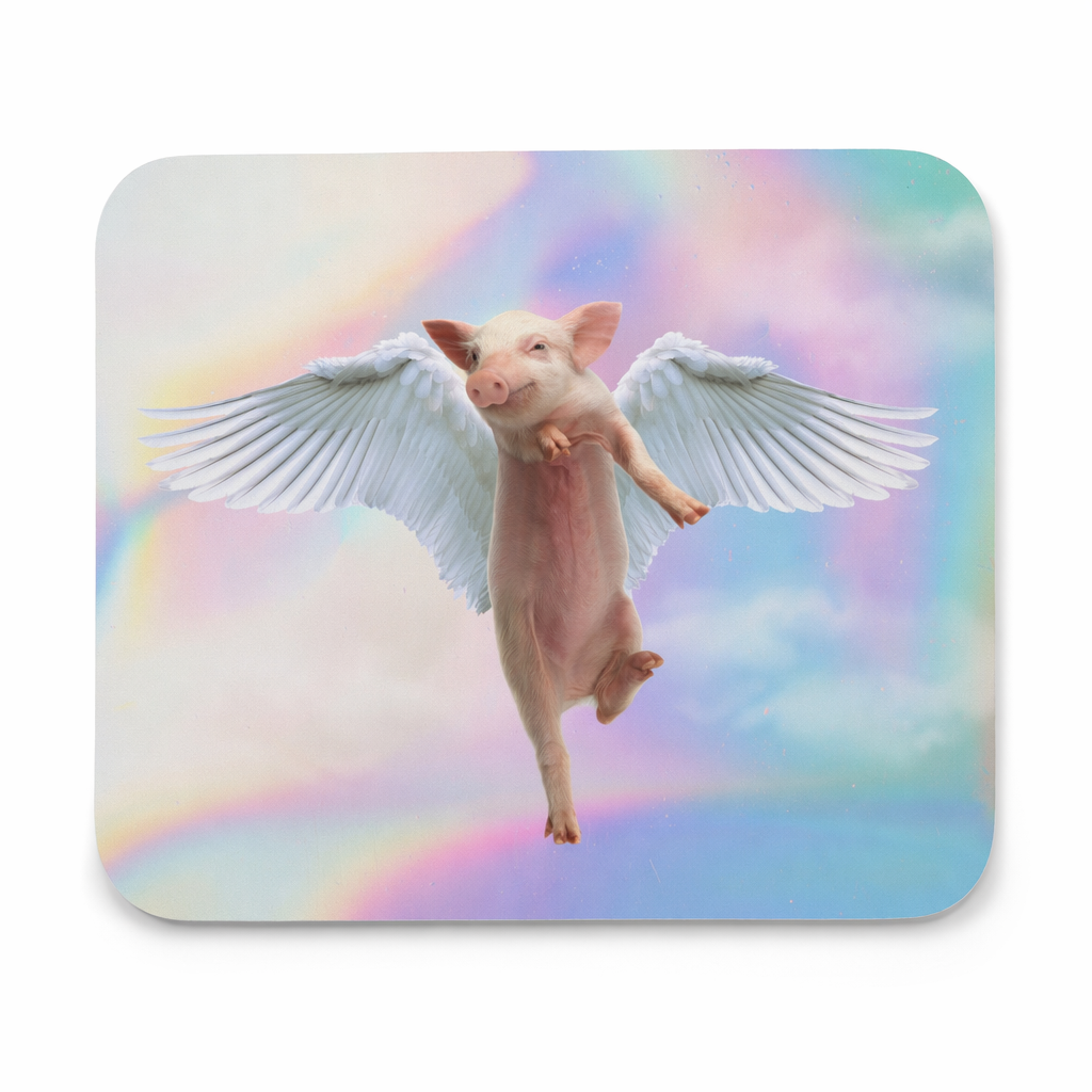 Airborne Swine Mouse Mat Default