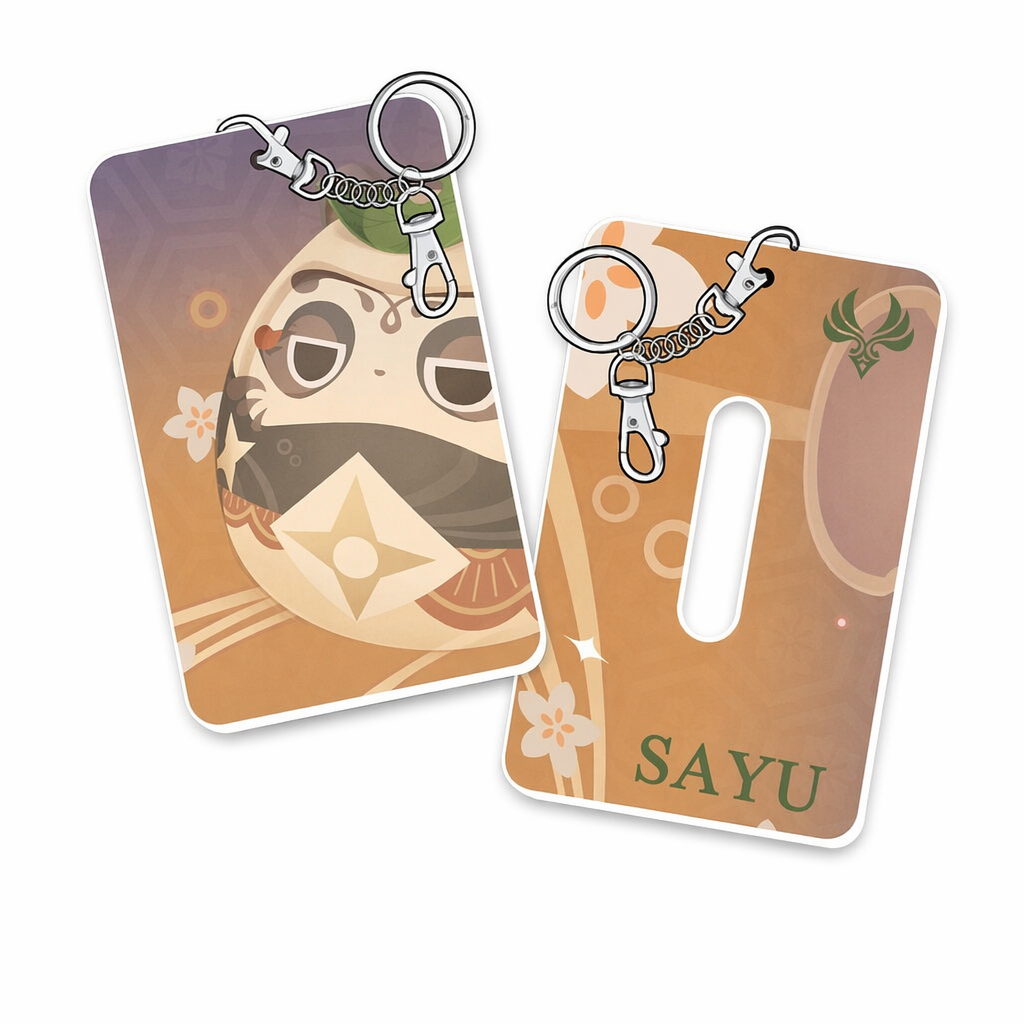 Genshin Impact Badge Holder - Practical Gift Sayu