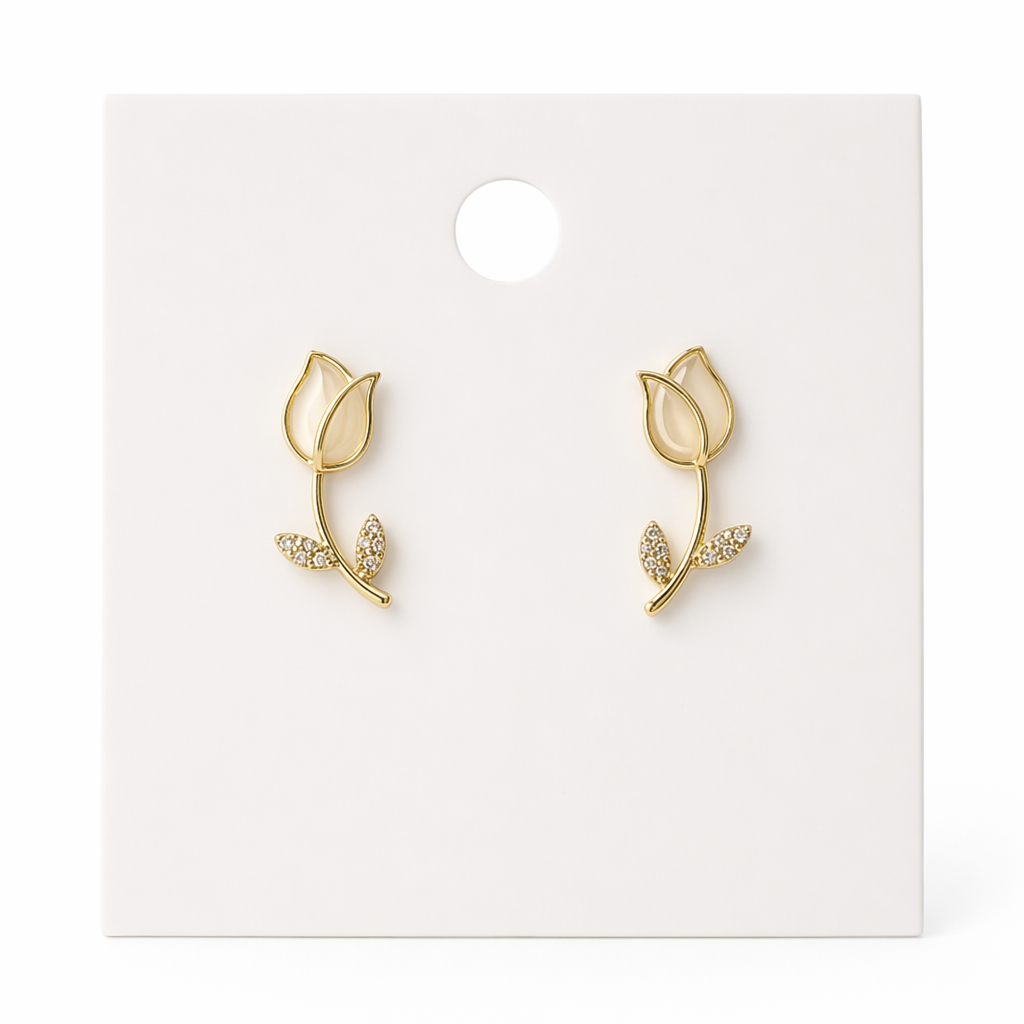 Adorable Tulip Earrings D