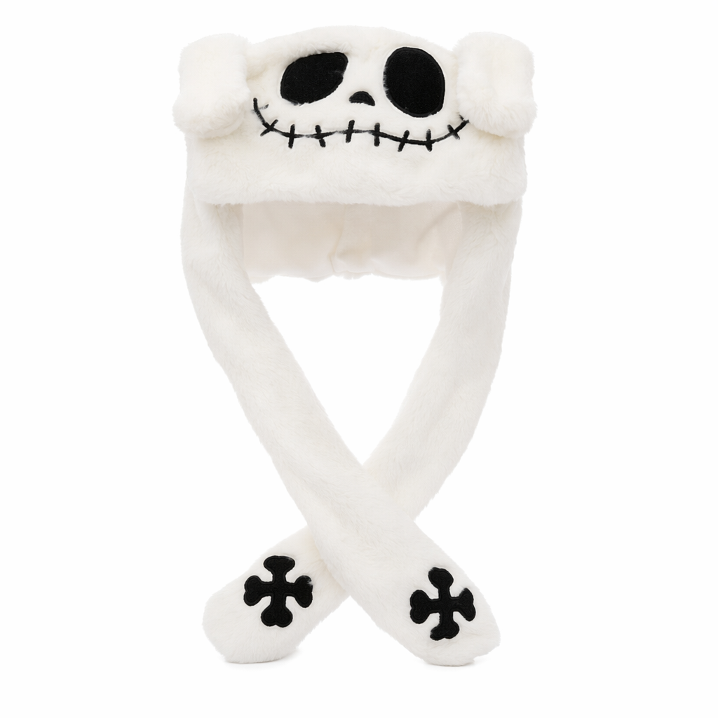 Moving Ears Hat - Halloween Enchantment White