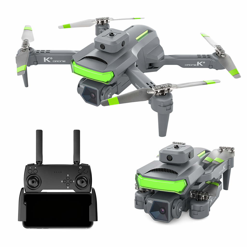 4 Way Anti Collision Smart Drone With Optical Flow - Ninja Dragon Phantom K PRO Gray