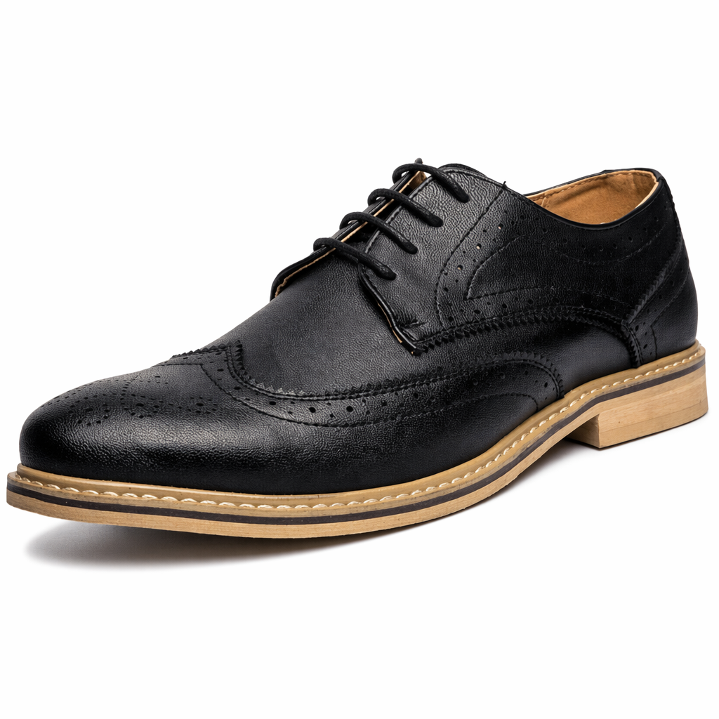 Stylish Male Dress Shoes Black