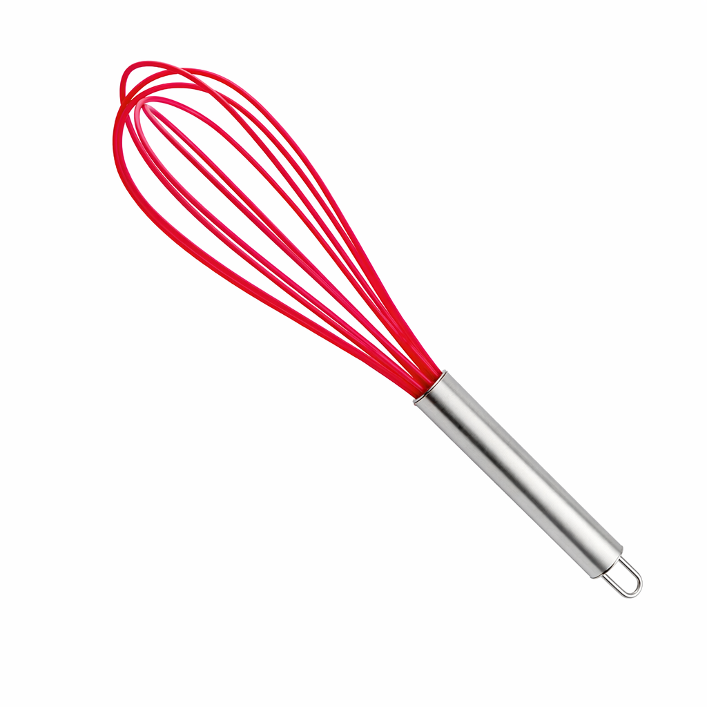 Silicone Egg Beater Set - 4 Piece Set with Non-Stick Feature Default