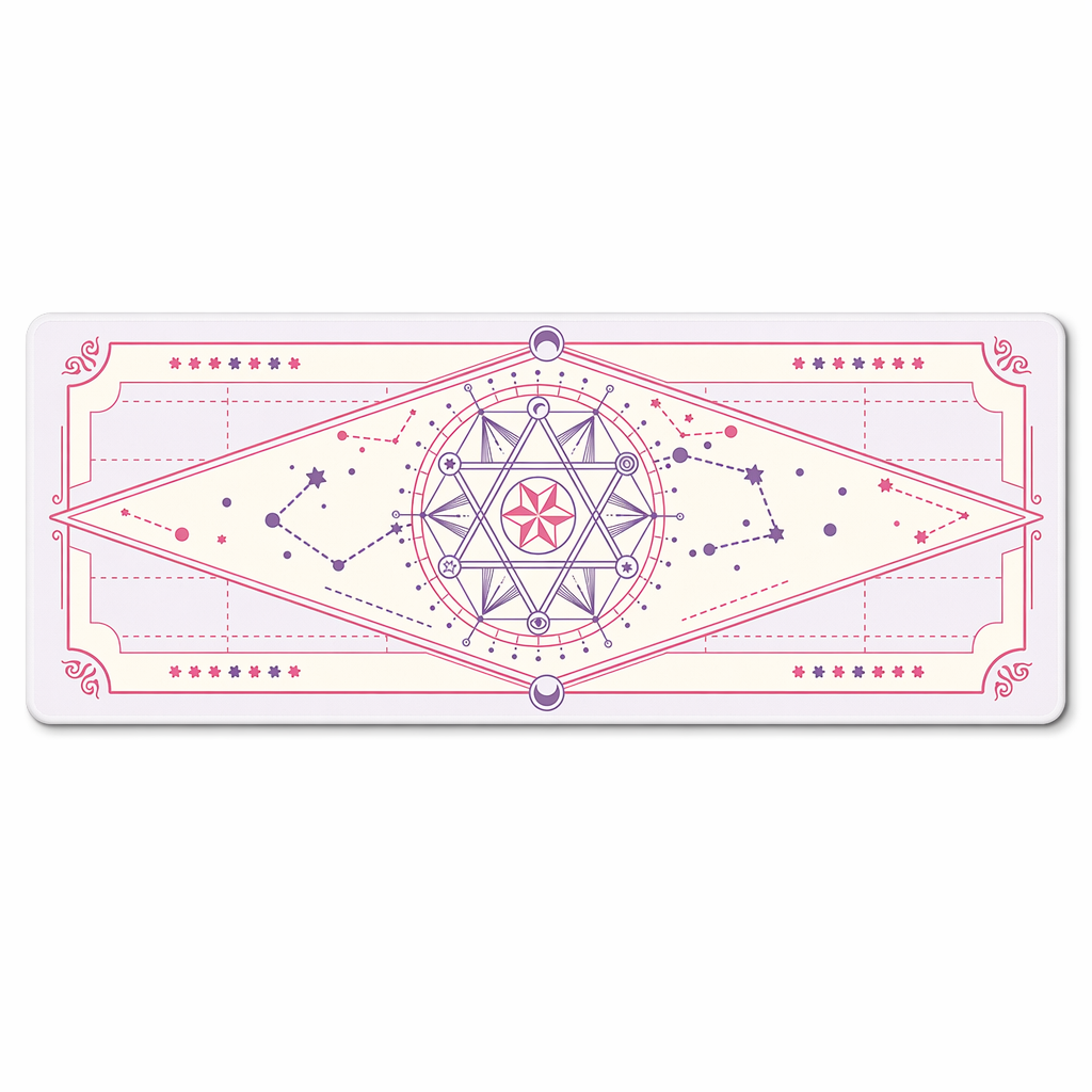 Stars Gaming Desk Mat - Durable, Vibrant B