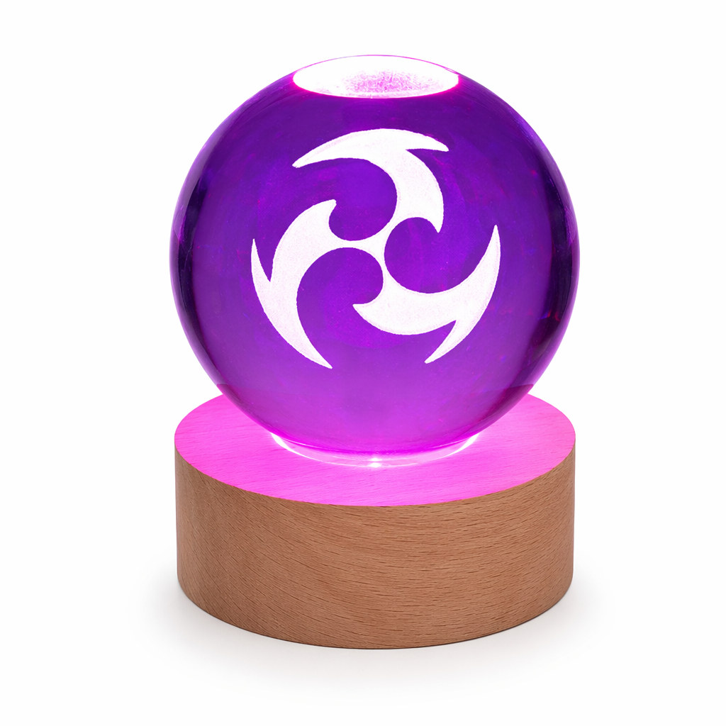 Genshin Impact Element LED Lights: Enchanting Decor Electro