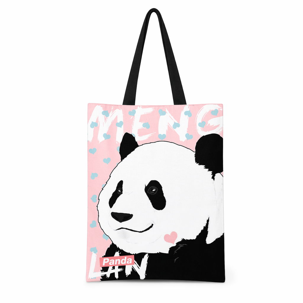 Panda Tote Bags with Adorable Designs C