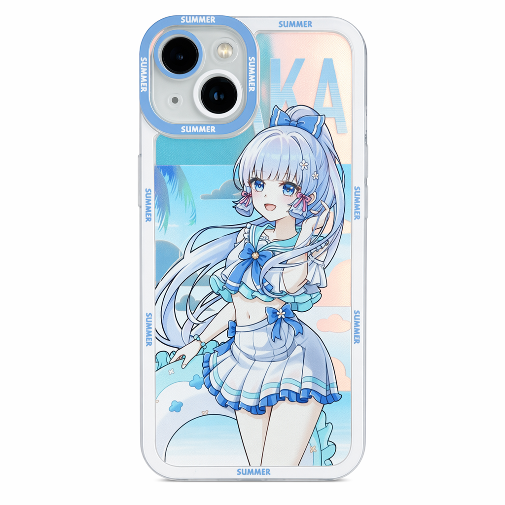 Genshin Impact Summer Phone Cases Kamisato Ayaka