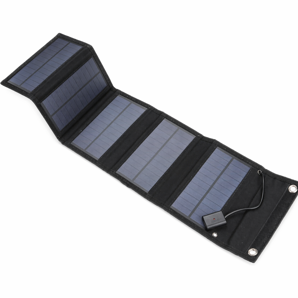 Cell Phone Solar Charger with USB Connection - Portable Default