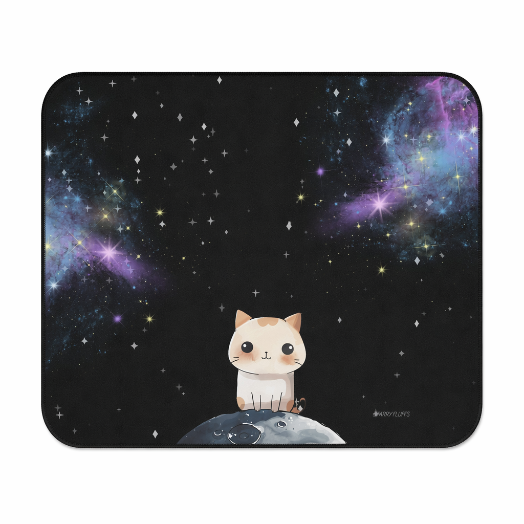Cosmic Cloud Mouse Pad by Starry Fluff Default
