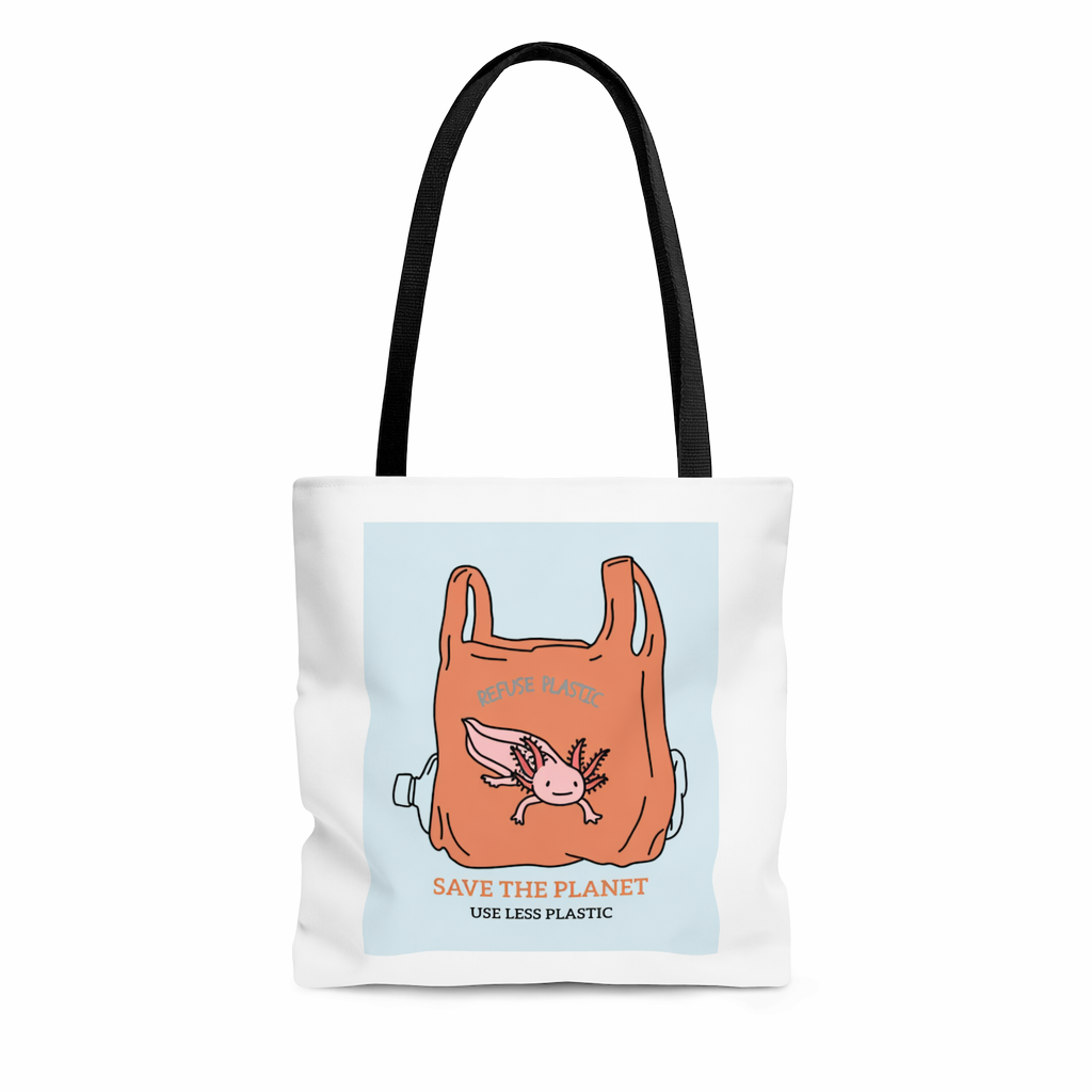 Earth Saver Axolotl Edition Medium Tote Bag Default
