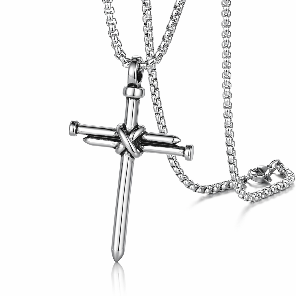 Cross Collar Silver