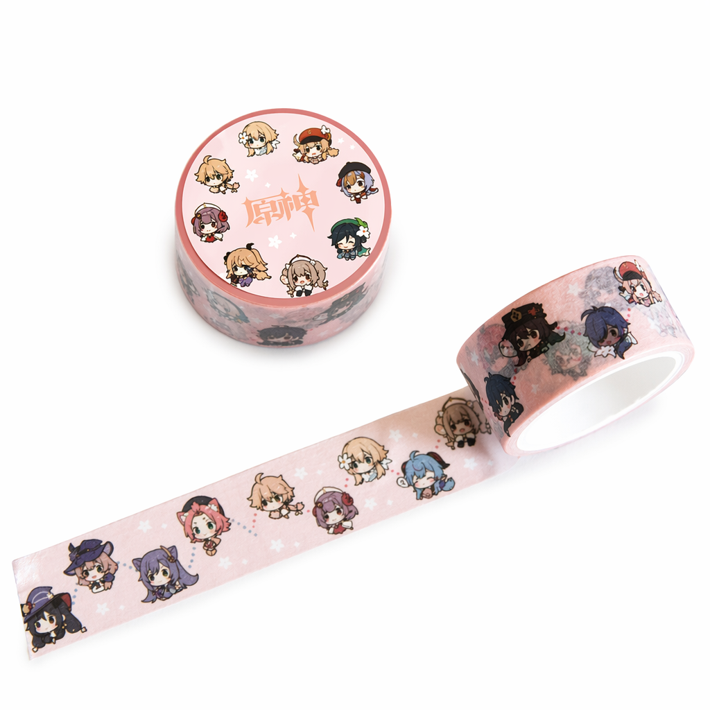 Genshin Impact Character Washi Tape Collection G