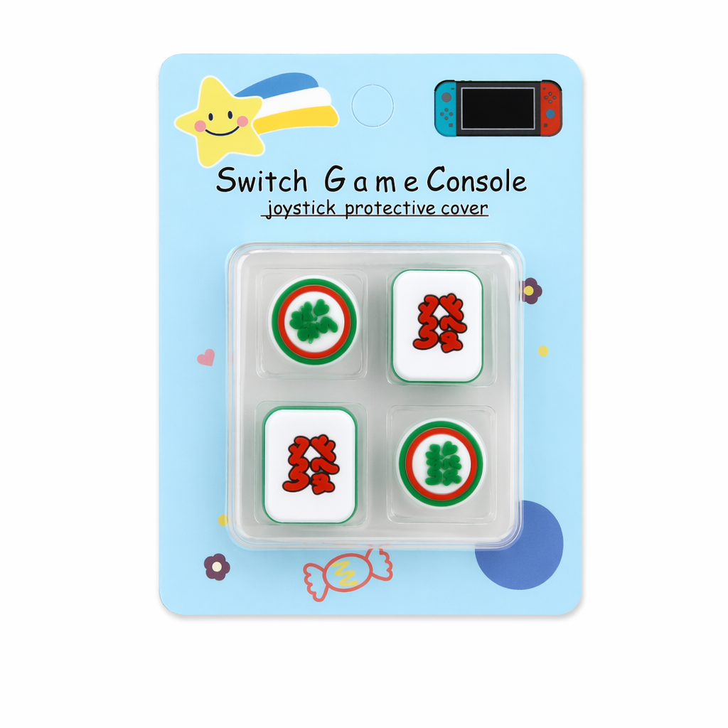 Kawaii Switch Thumb Grips with Joystick Caps M