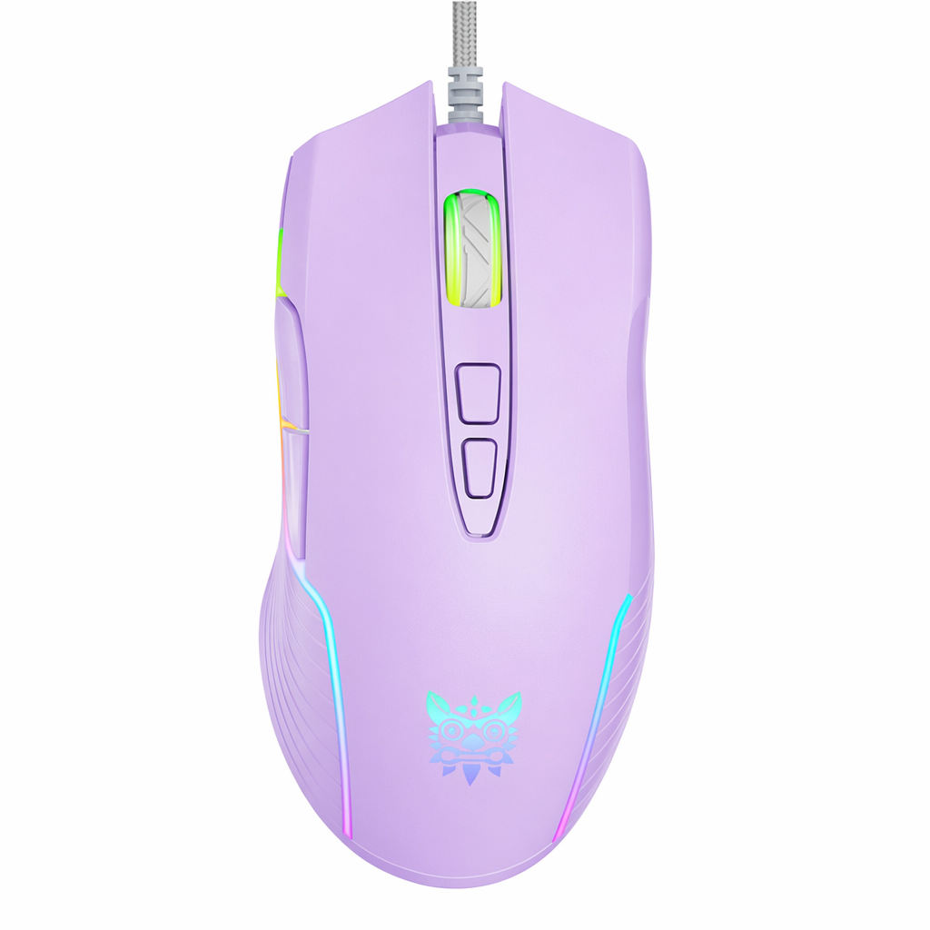 Corded USB Mouse in 4 Colors purple