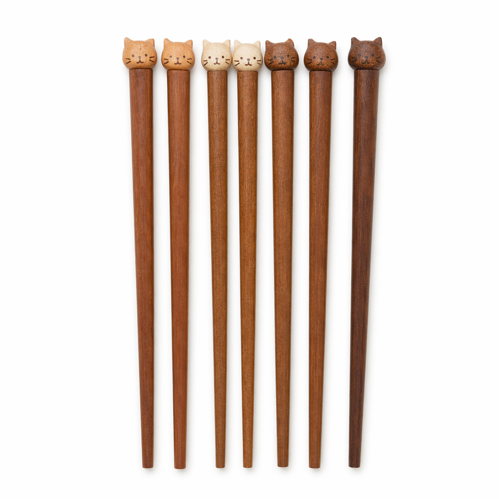 Handmade Cat Chopsticks for Cat Lovers Default