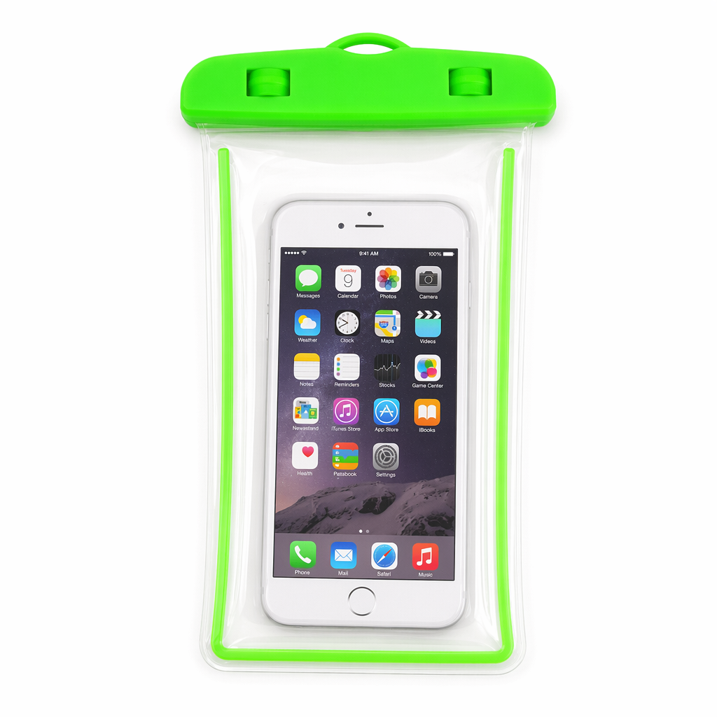 Waterproof Phone Bag for Swimming green