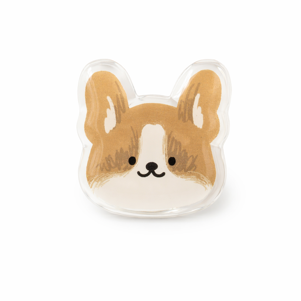 Cute Dog Phone Grip and Stand D
