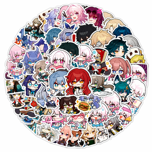 Cute Honkai Star Rail Stickers Default