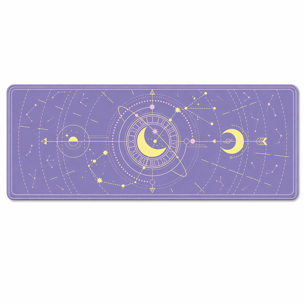 Moon Desktop Mat - Gaming Mousepad E
