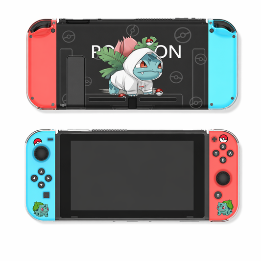 Transparent Switch OLED Cover Case with Designs Default