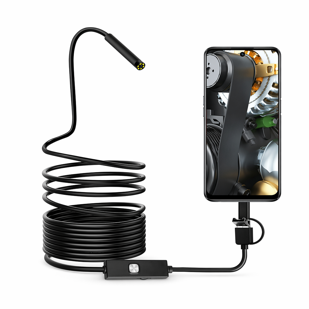 Mini Waterproof Camera with LED Light Default