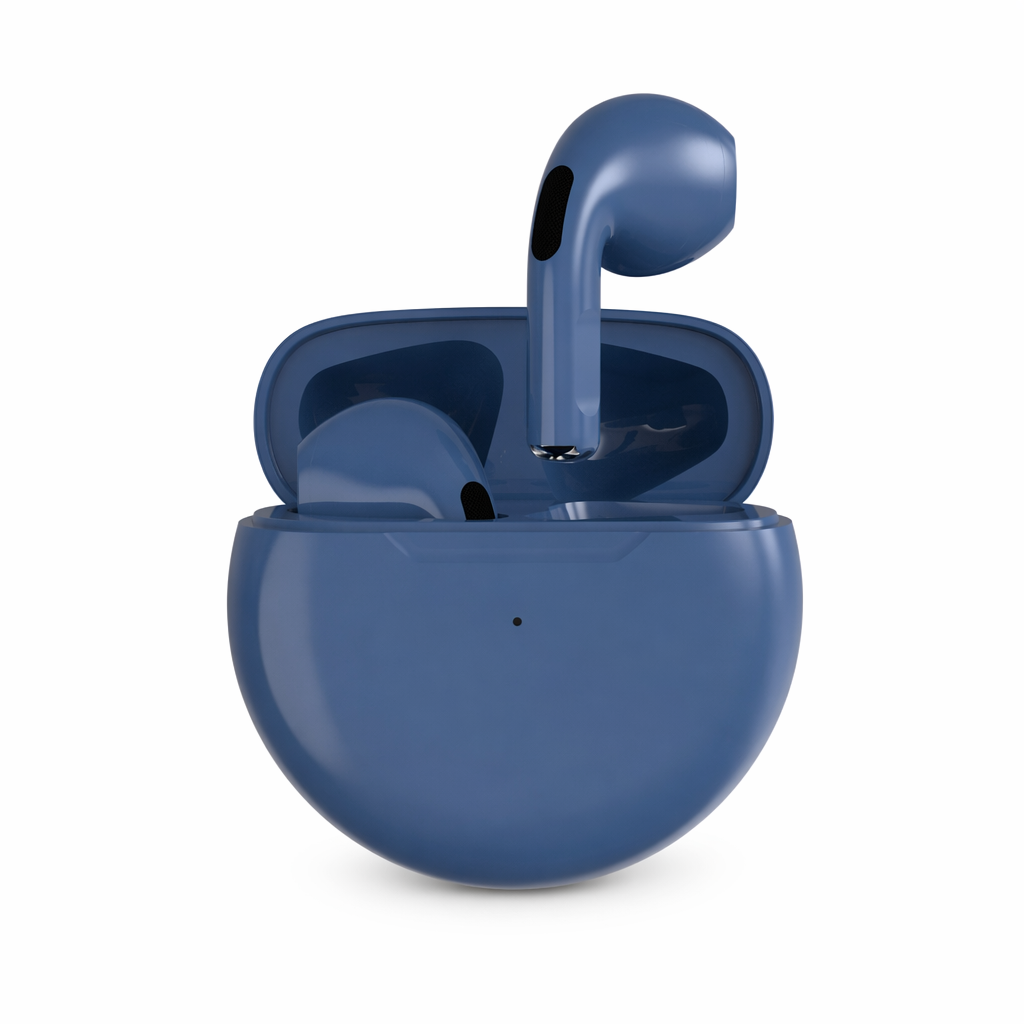 True Wireless Bluetooth Earbuds of Dragon 6 Lineage Blue