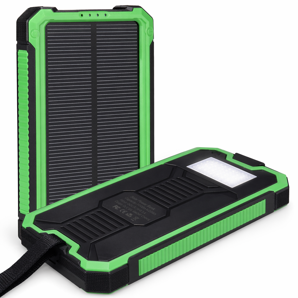 Water-Resistant Portable Power Bank with Illumination Default