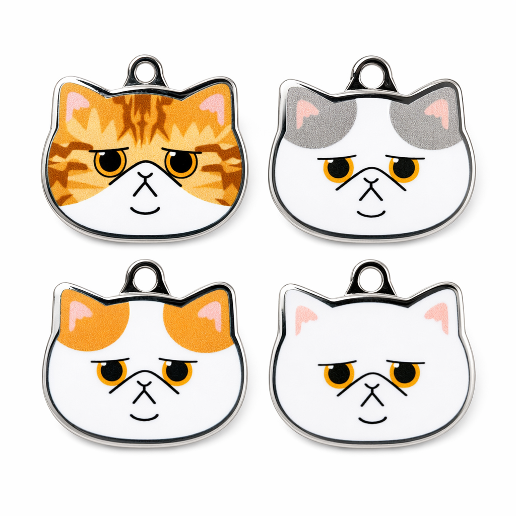 Cat ID Tags with Free Engraving Default