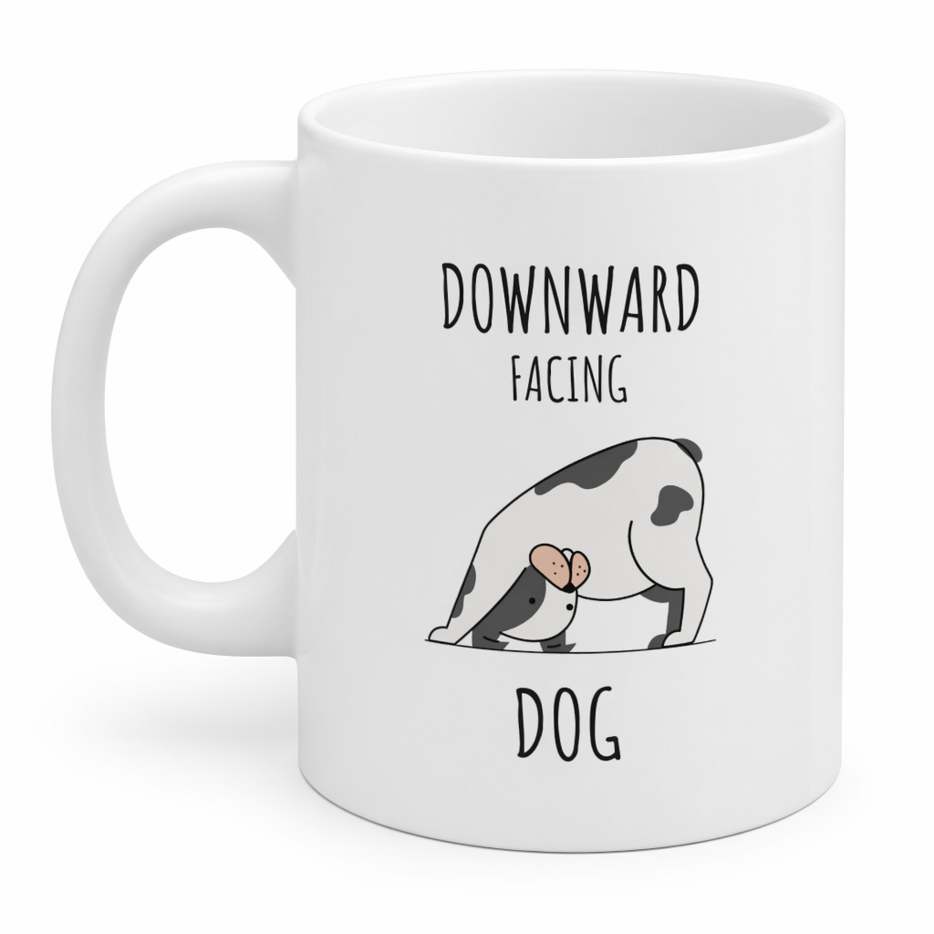 Yoga Pose Mug - Downward Dog Default