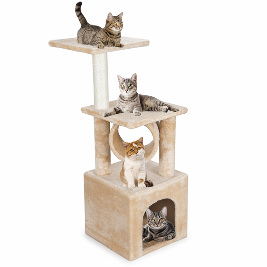 Scratching Post: A Tower for Cats to Climb and Lounge In Default