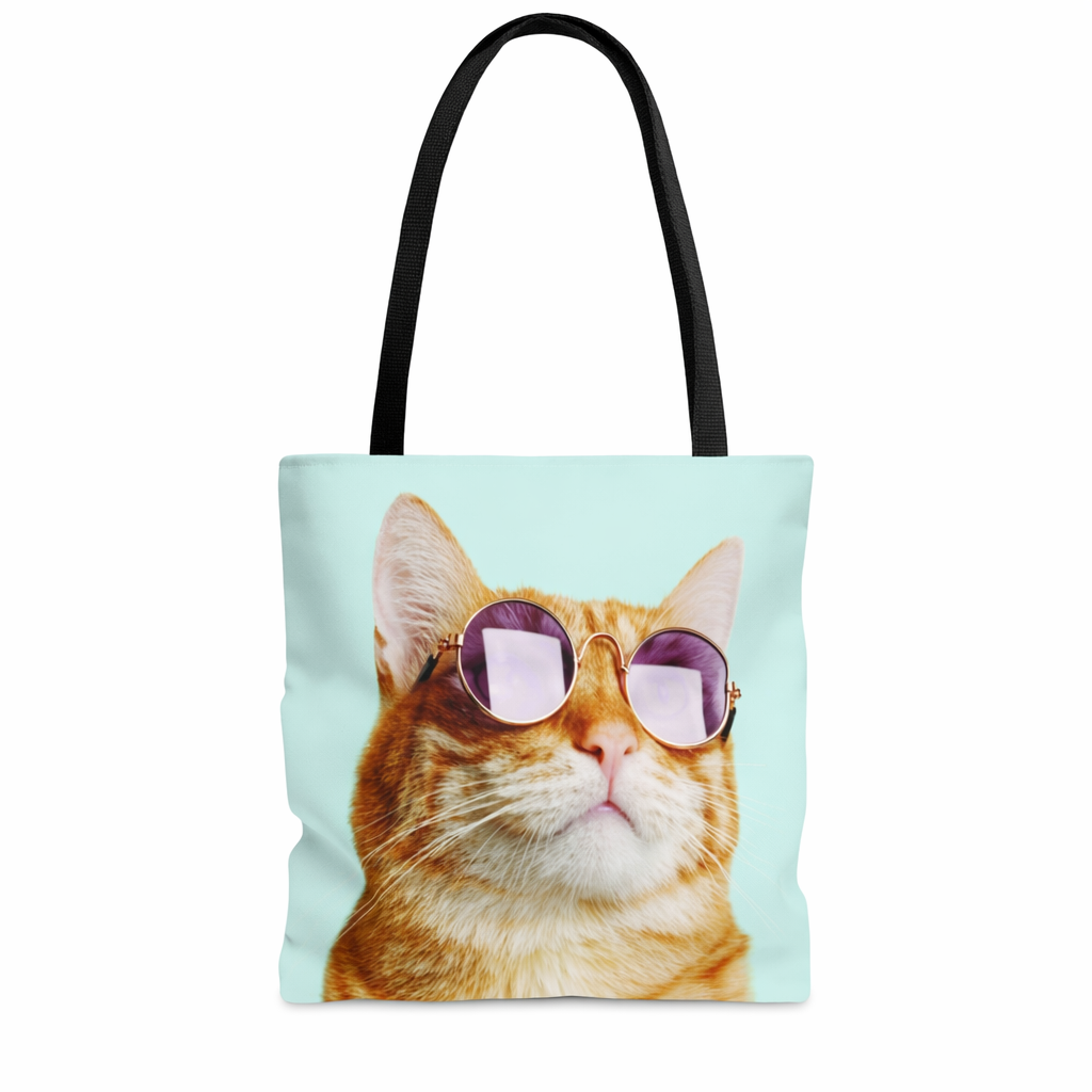 Medium Tote Bag: The Feline's Verdict Default
